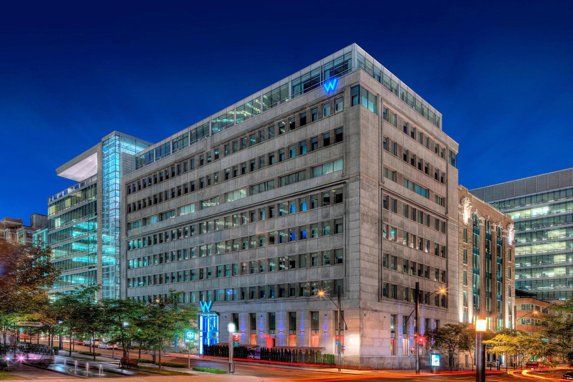Hotel W Montreal Exterior foto